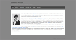 Desktop Screenshot of corinna-vehlow.com